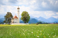 Bavarian Church in the countryside