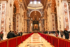 St. Peter's Basilica, the Vatican city