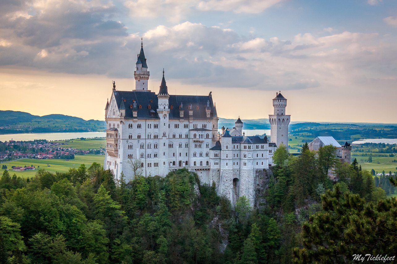 2 point perspective photography castle